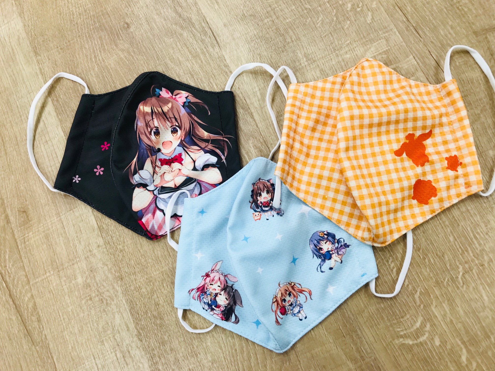 【新作グッズ】プリントマスク3枚セット