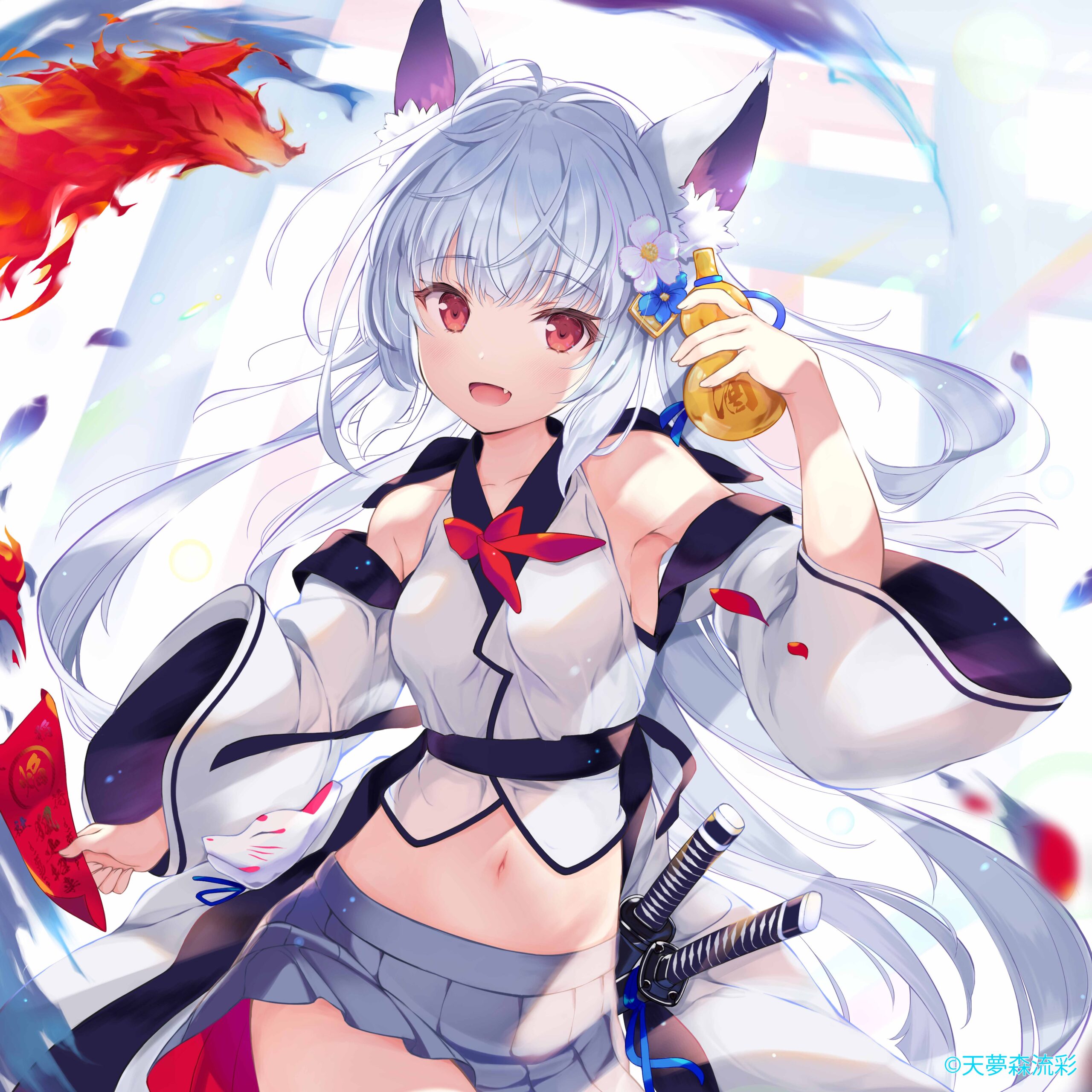 天 夢 森 流 彩