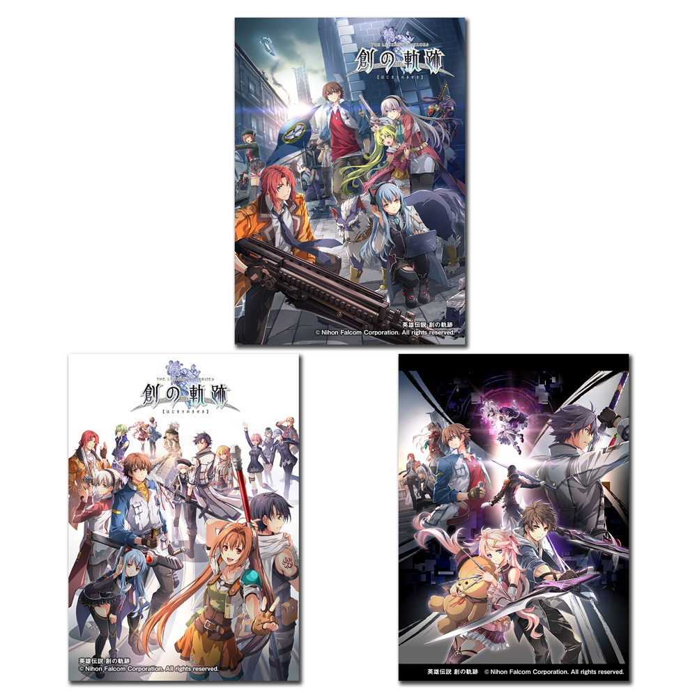 日本ファルコム新作グッズ・会場販売のお知らせ