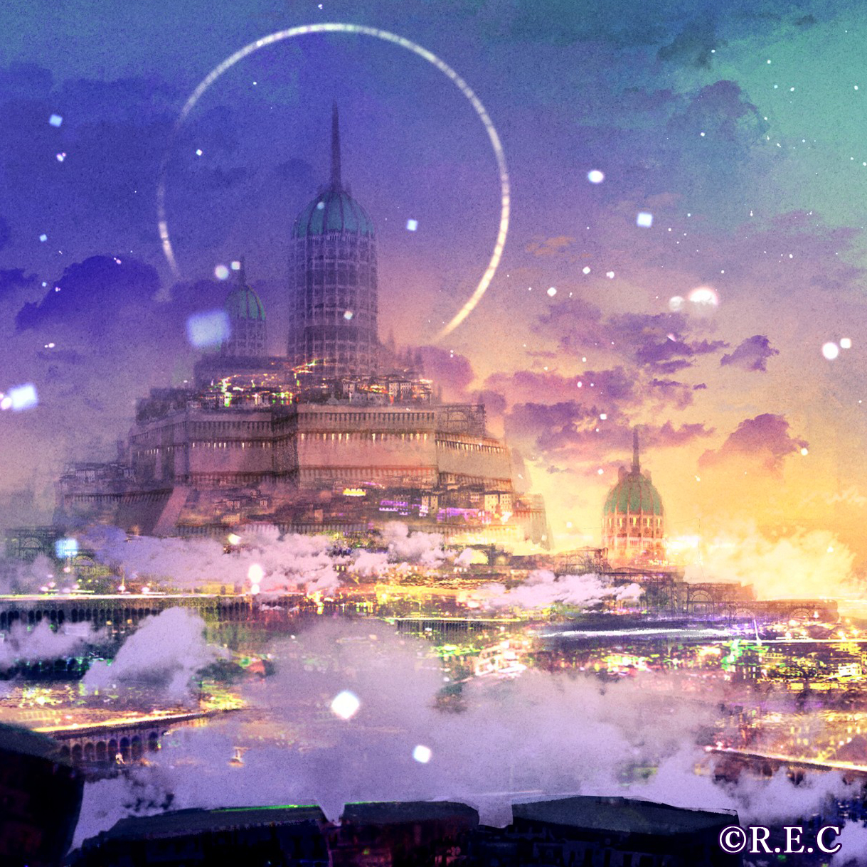 R.E.C先生　版画デビュー