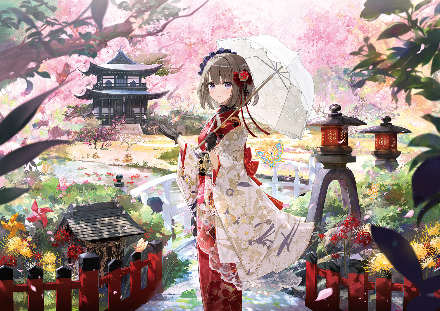 絵師100人展12 ふーみ アクリルアートプレート 訪ね迷い路、とおりゃんせ ふーみ先生 新作版画紹介！『訪ね迷い路、とおりゃんせ』 | 神絵祭∞
