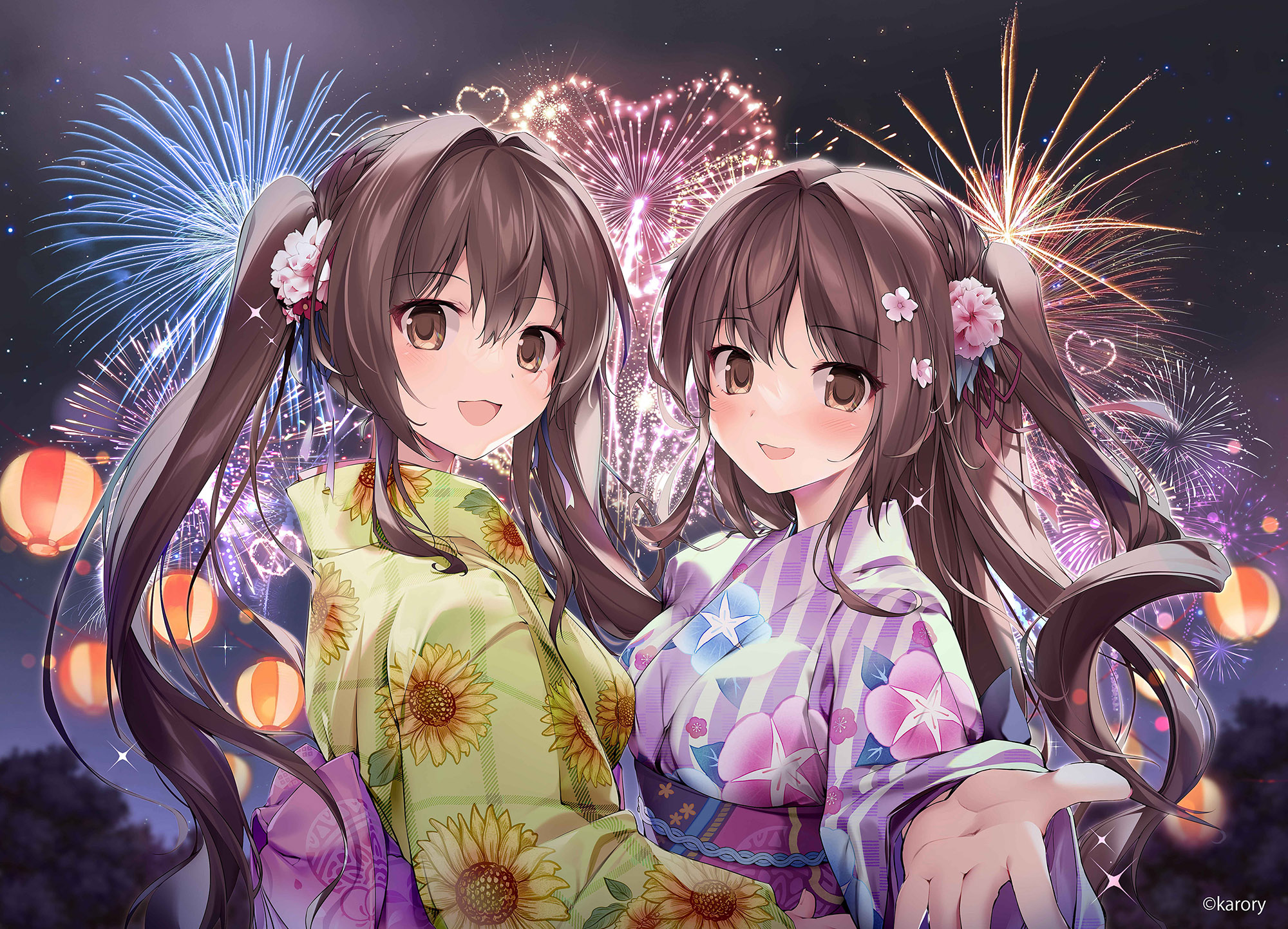 karory 版画 初凪 karory先生 新作版画紹介！！ | 神絵祭 華