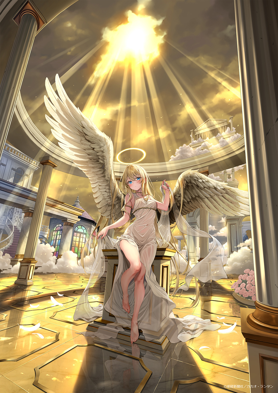 【新作版画紹介】カカオ・ランタン先生『闇去りし光射す』