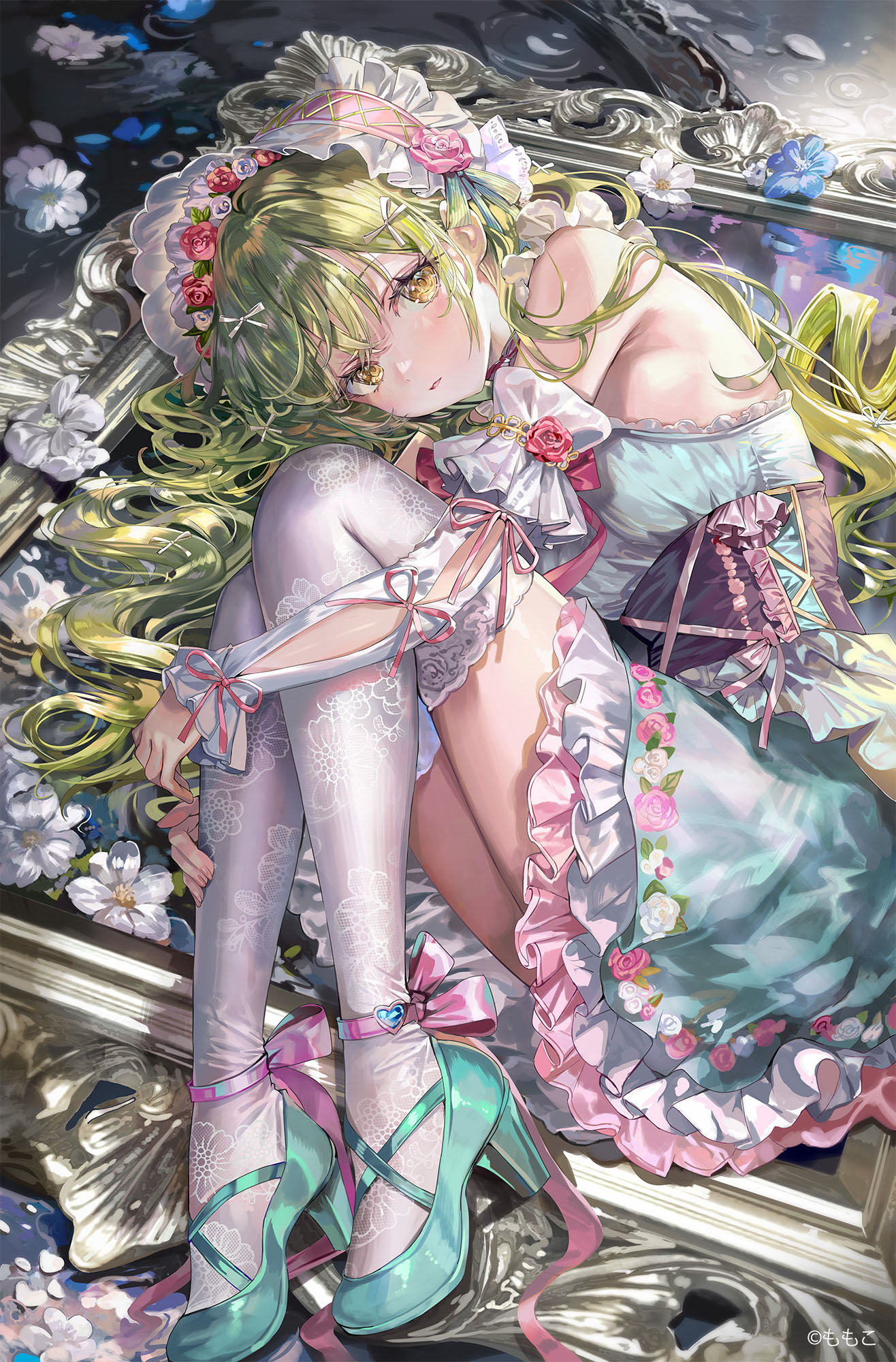 【新作版画紹介】ももこ先生『DREAM WITHIN A LOCKED CANVAS』